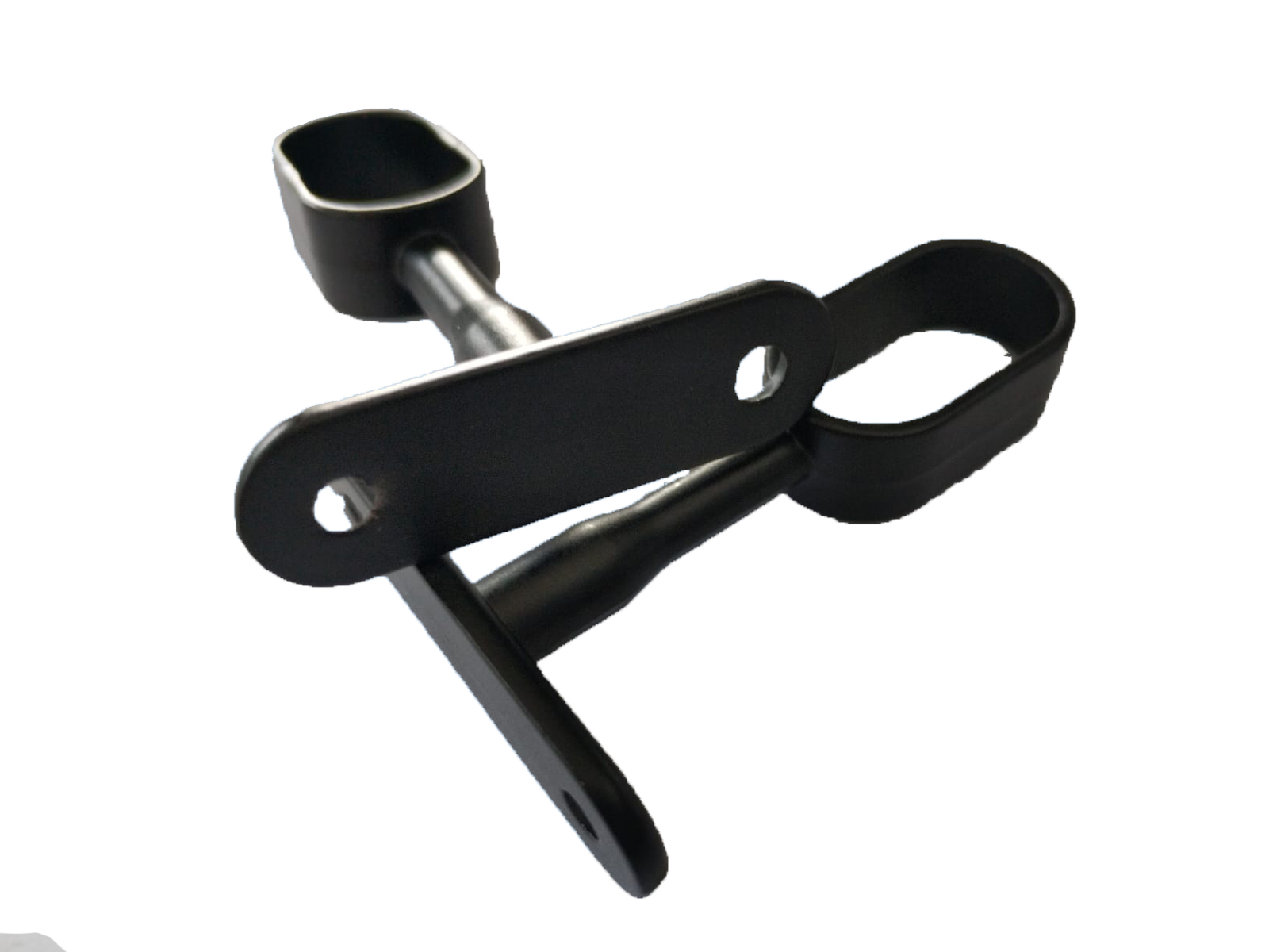 Chapeta central - Tuvo ovalado negro 