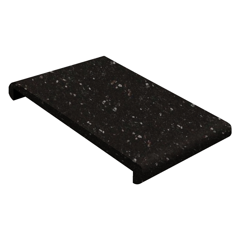 Cubierta para Cocina Tipo Barra Negro Mosaic