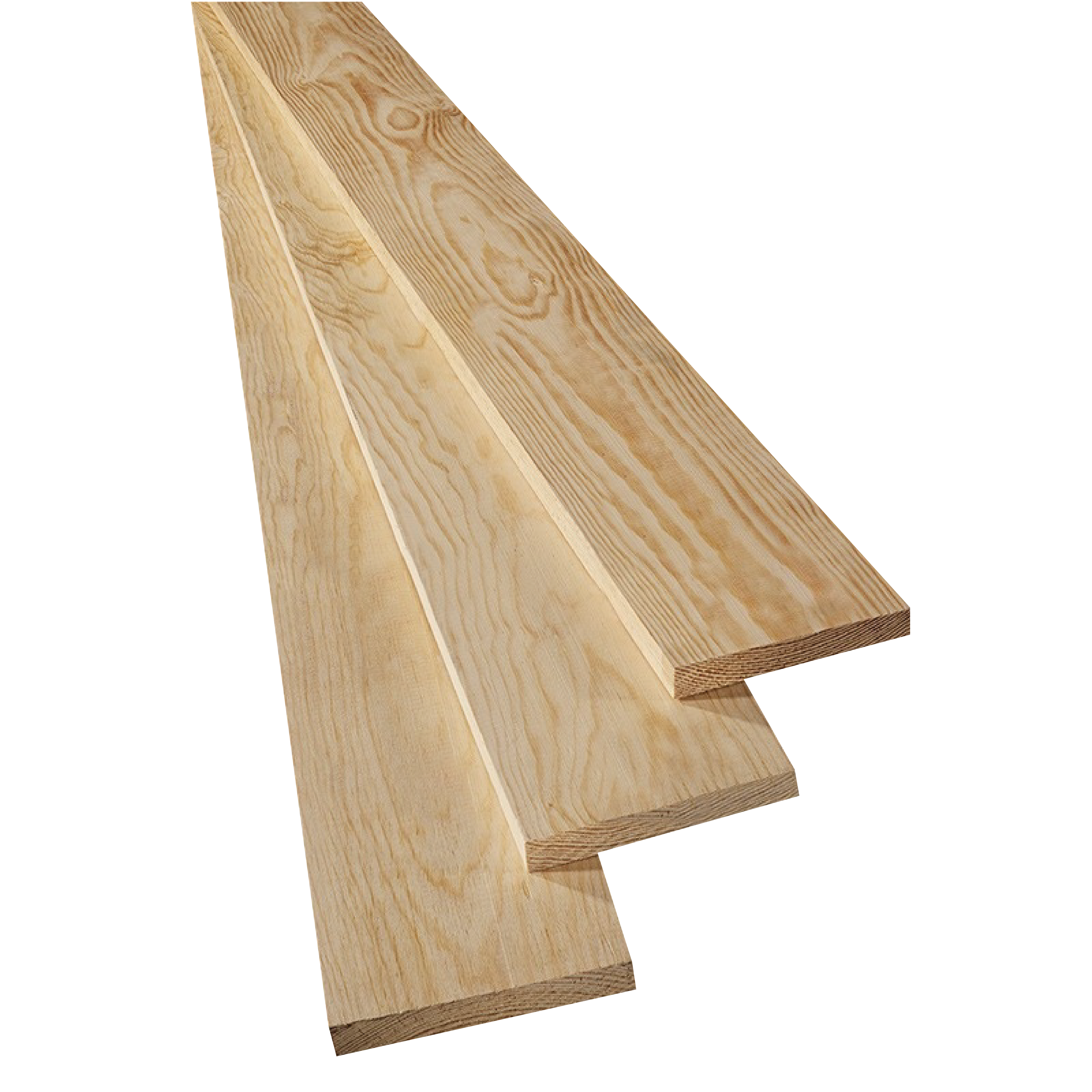 Tabla de Pino Americano (Yellow Pine) 1"x12"x10' – Alta Calidad para Muebles y Construcción