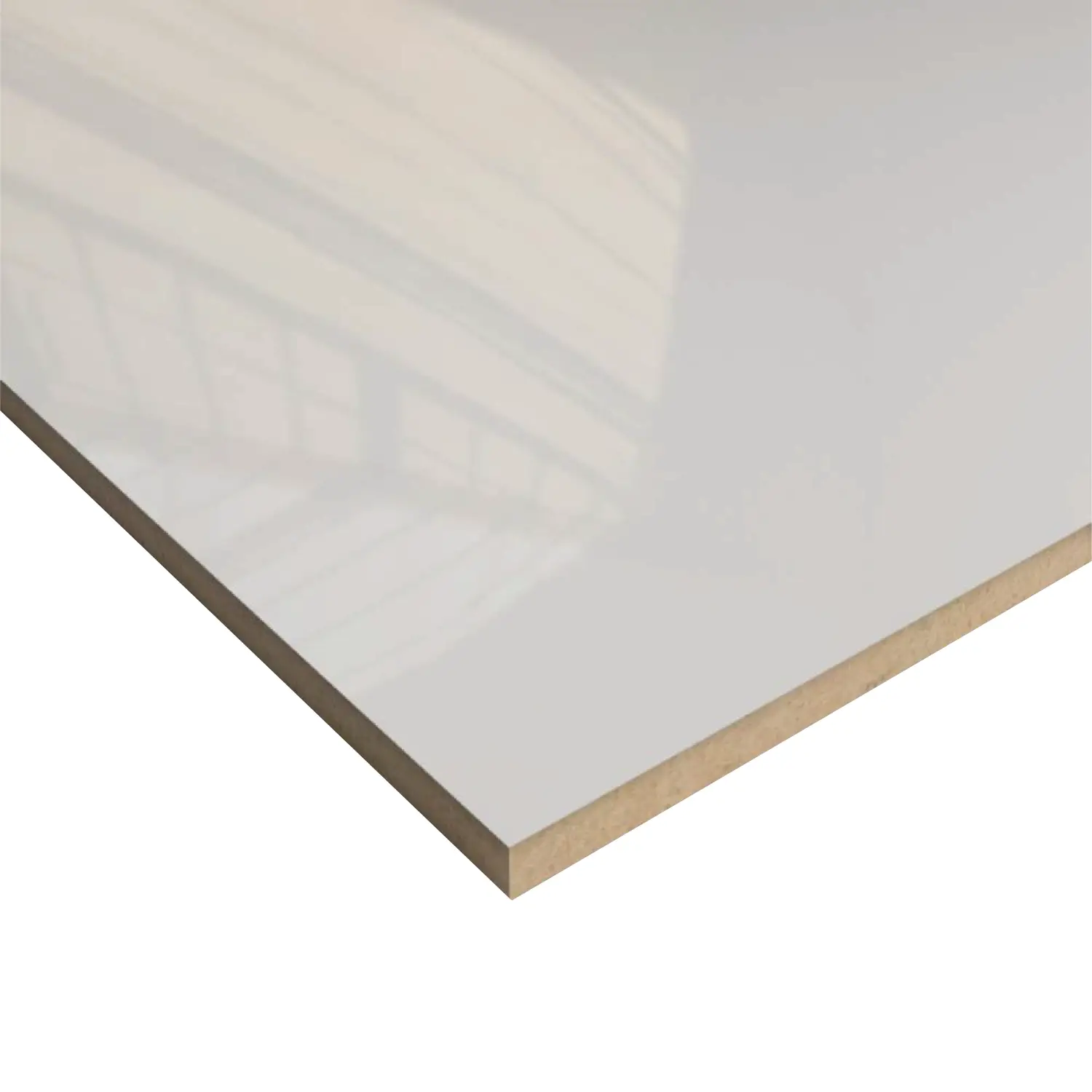 Alto Brillo Blanco de 3:4 (18mm) 4x8 Pies 1