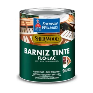 Barniz Tinte Flo-Lac Línea A38 Sherwin Williams – Protección y Brillo en un Solo Paso
