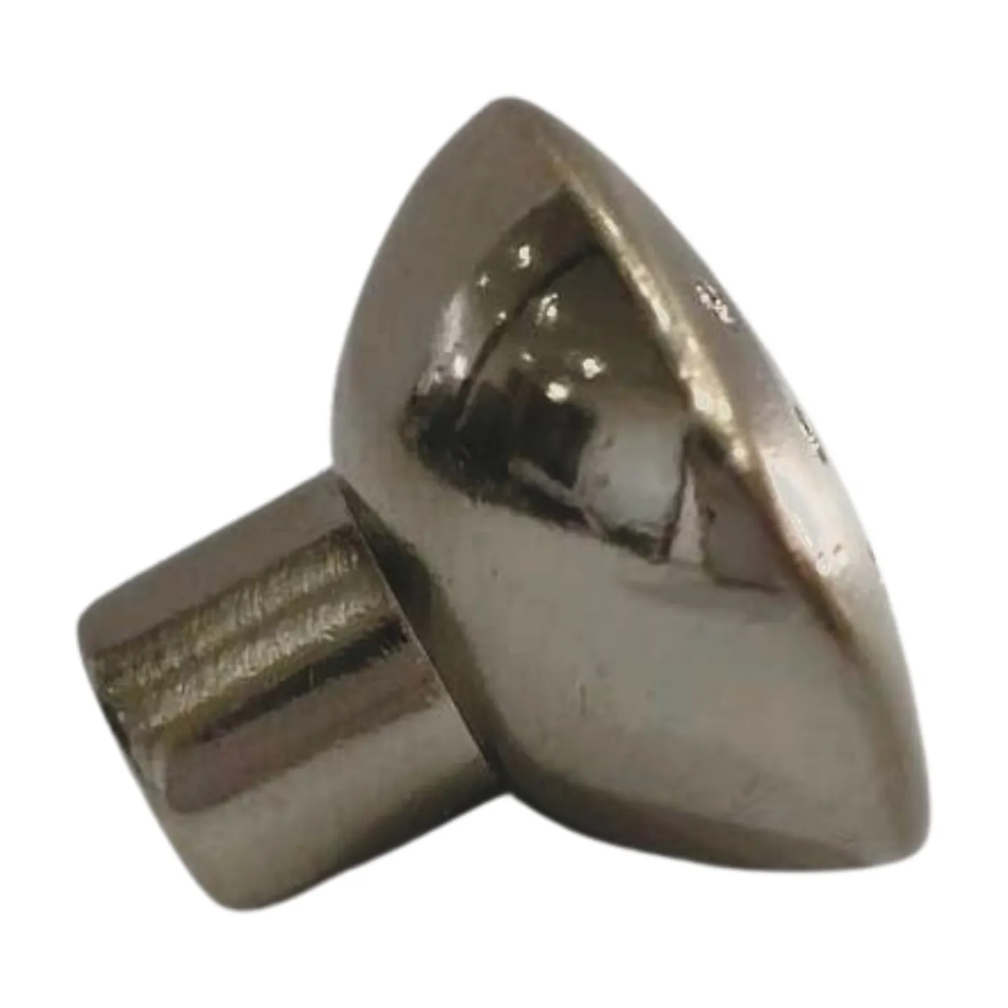Botón Cromo Satín con Puntos 2