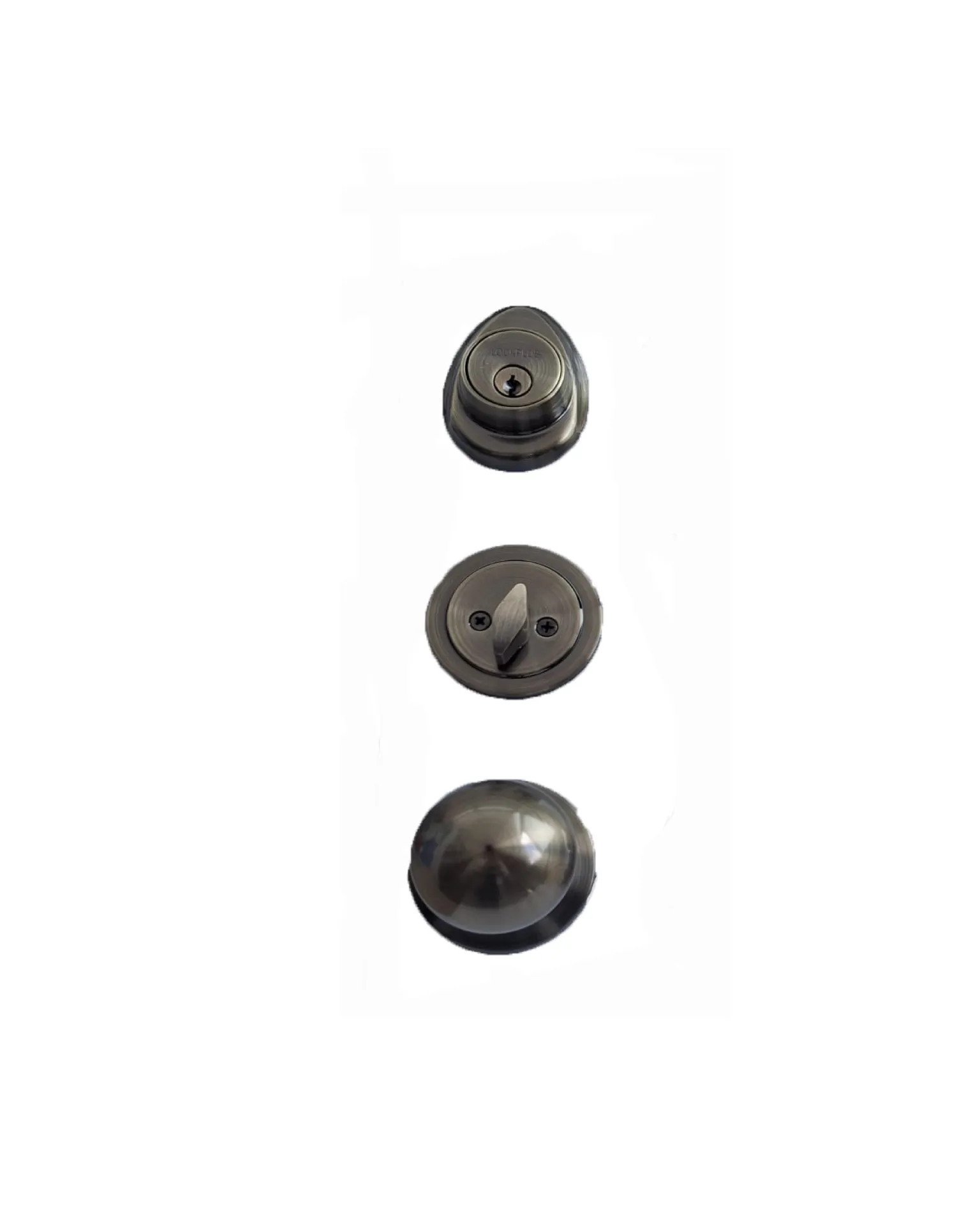 Chapa Harrington Dorado Antiguo Lock plus 3