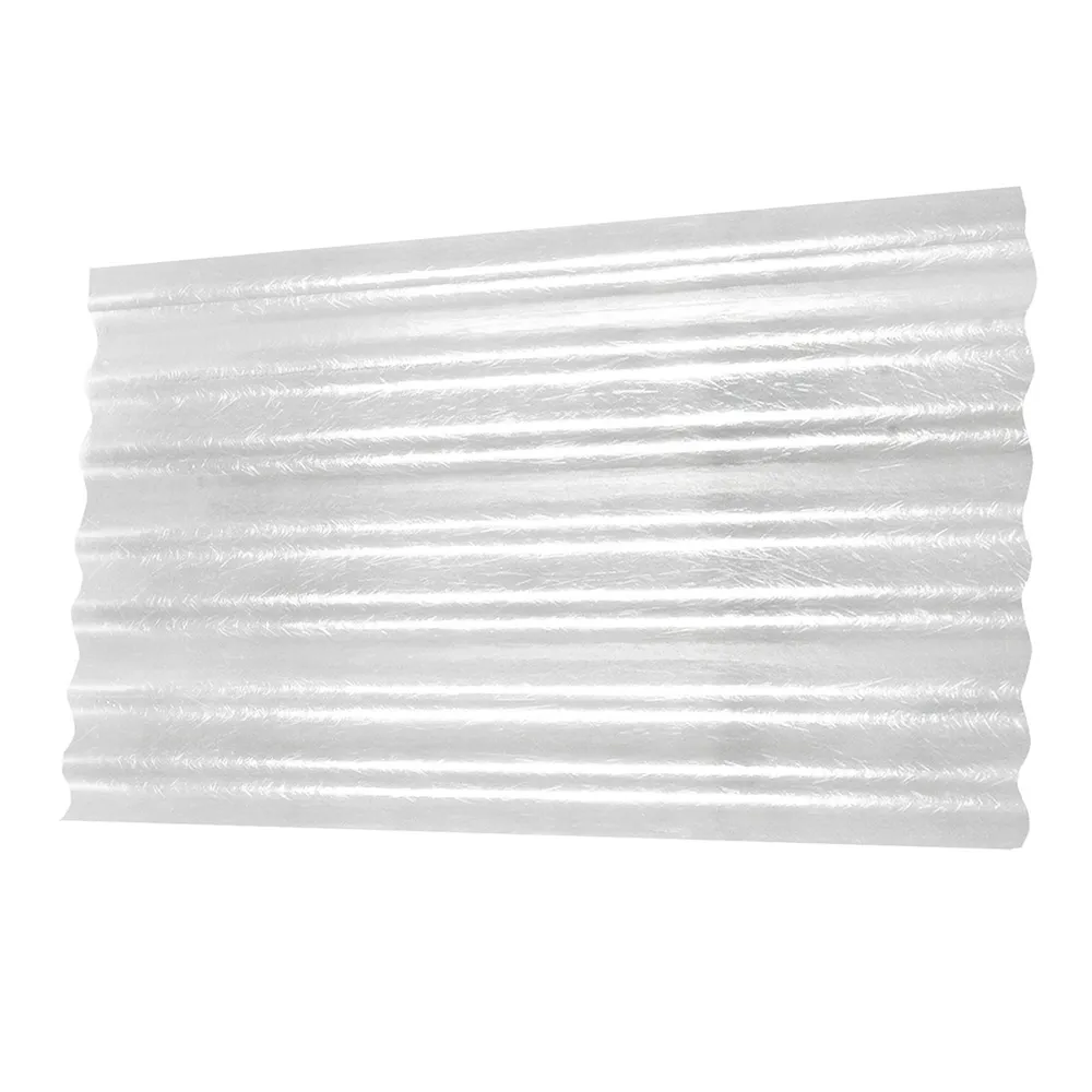 Lámina Acanalada de Fibra de Vidrio Transparente 2
