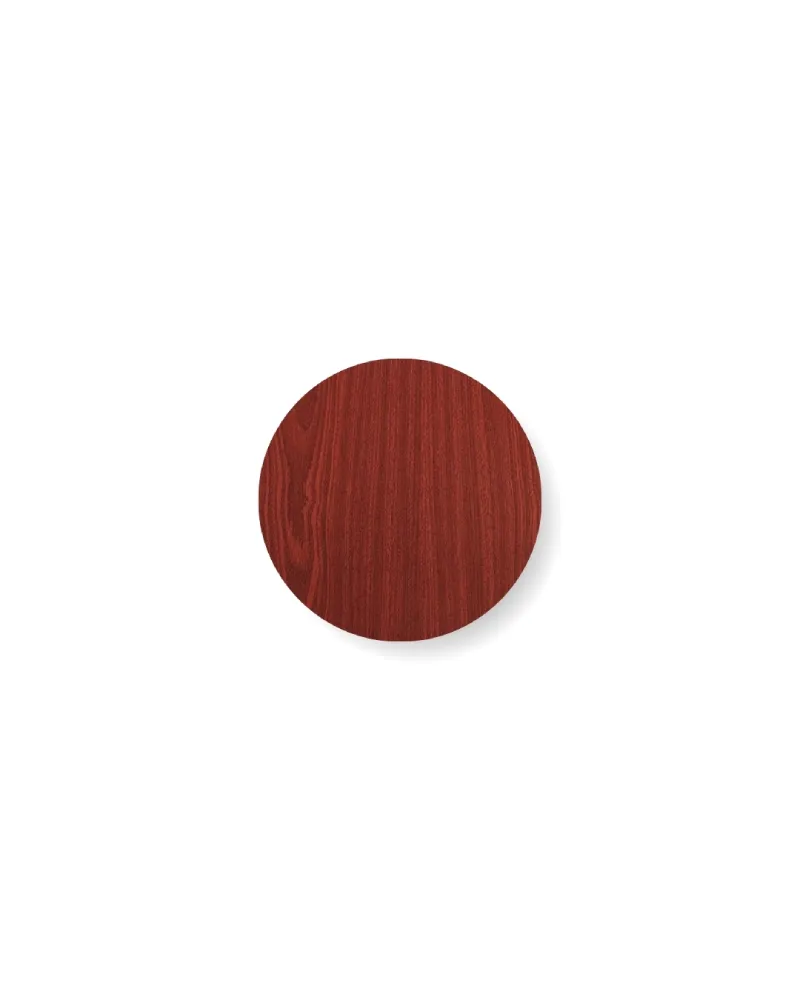 Tapón adhesivo caoba 1