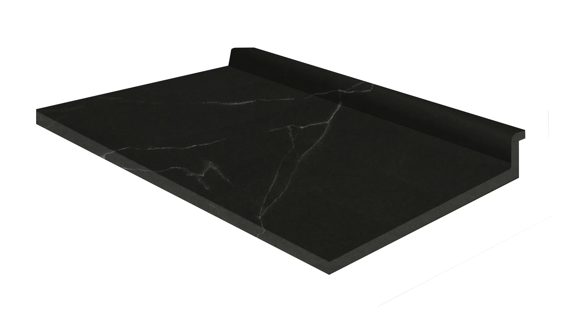 Top de Cocina Black Kandia – Kober perfil Q