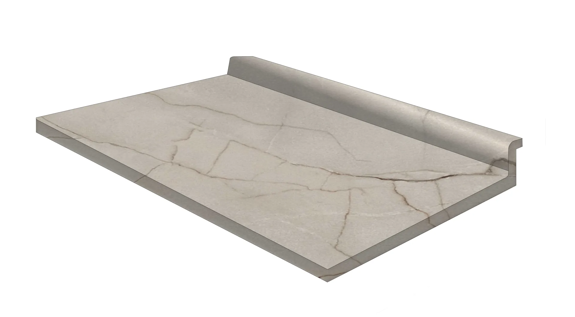 Top de Cocina White Yule – Kober Perfil Q